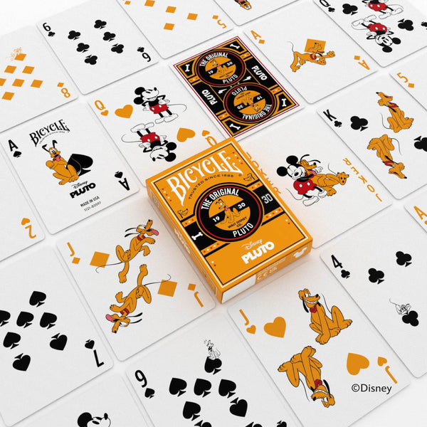 Bicycle Classic Disney Character Sensational 6 Playing Card Deck Bundle Featuring - Mickey & Minnie Mouse, Donald & Daisy Duck, Goofy and Pluto