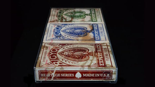 Carat DS3 Triple Deck Sleeves (5 Pack) - Clear PET Archival Playing Card Protectors for USPCC, EPCC, Cartamundi Poker Size Decks