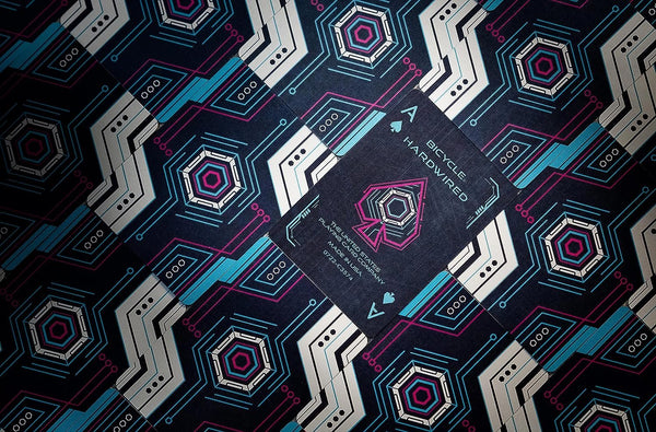 Bicycle Cyberpunk Premium Playing Cards, Poker Size Standard Index