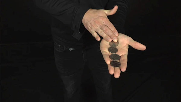 Raven Starter Kit Magic Trick - Coin Vanish Illusion with Gimmick & Online Instructions