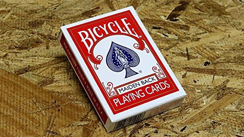 US Playing Cards Bicycle Maiden Back | Red Co | Poker Deck | Collectable