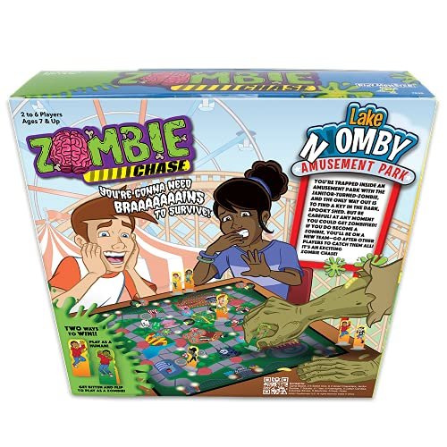 PlayMonster - Zombie Chase - Exciting Intro Strategy Game - Win 2 Ways - Win as a Human or a Zombie - 2-6 Players Ages 7+