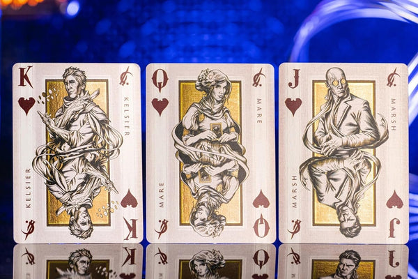 Kings Wild Project Brandon Sanderson's Mistborn Playing Cards - Officially Licensed Premium Collectible Deck by Jackson Robinson, Standard Edition, Poker Size Custom Index