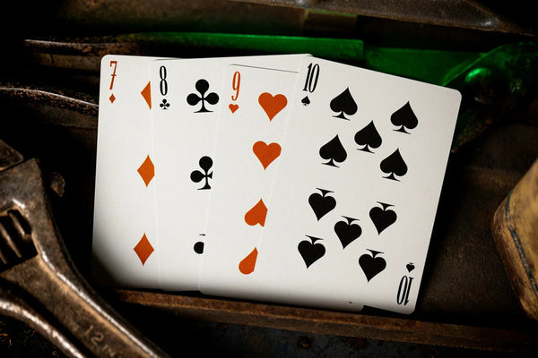 Kings Wild Project Auto Body Threads Luxury Playing Cards, Green Standard Edition, Premium Poker Size Custom Index Collectible Deck
