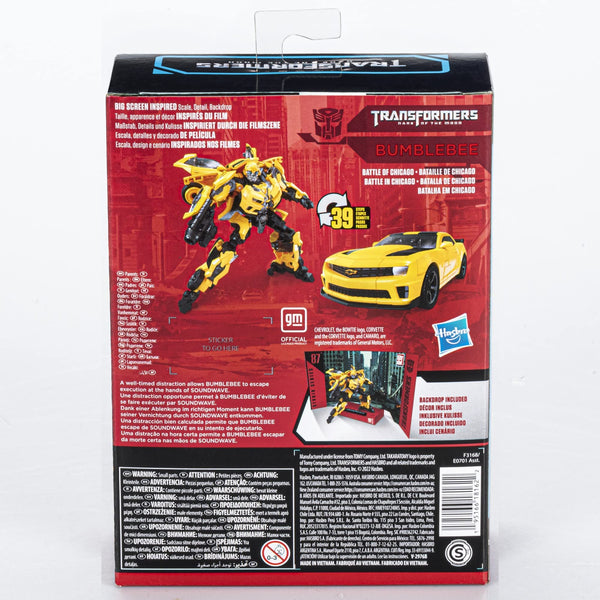Transformers Toys Studio Series 87 Deluxe Class Dark of The Moon Bumblebee Action Figure - Ages 8 and Up, 4.5-inch, Multicolored