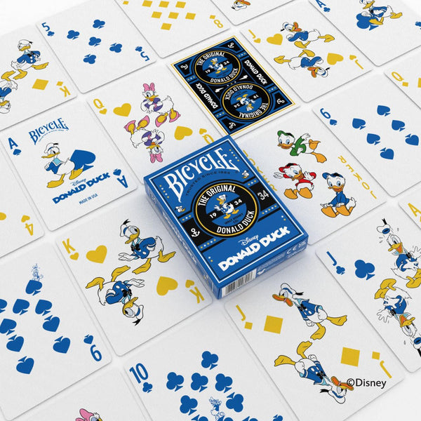 Bicycle Classic Disney Character Sensational 6 Playing Card Deck Bundle Featuring - Mickey & Minnie Mouse, Donald & Daisy Duck, Goofy and Pluto