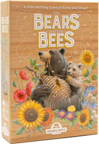 Grandpa Beck's Games The Bears and The Bees | Strategic Tile Laying Card Game for Kids, Teens, & Adults | from The Creators of Cover Your Assets | 2-5 Players 7+