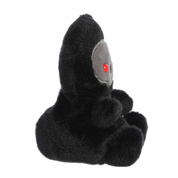 Aurora® Spooky Palm Pals™ Omen Grim Reaper™ Stuffed Animal - Fun Collectible Plush for Kids and Adult Collectors - Perfect for Halloween Decorations and Gifts - Black 5 Inches