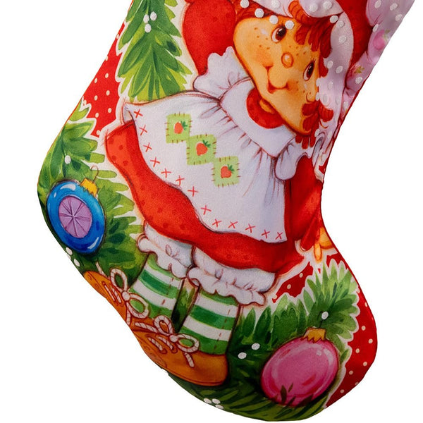 Kurt Adler 19" Strawberry Shortcake™ Red & Pink Stocking