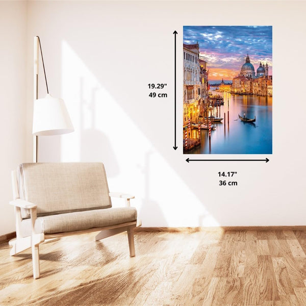 Clementoni High Quality Collection - Lighting Venice - 500 Piece Jigsaw Puzzle For Adults and Children (35056)