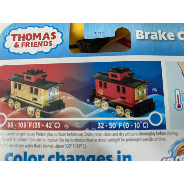 Fisher-Price Thomas & Friends Color Changers Brake Car Bruno Metal Engine Toy with Temperature-Activated Color Change