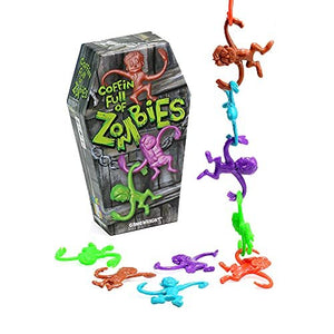 Gamewright Coffin Full of Zombies - Connect the Corpses, The Death-Defying Dexterity Game, 1+ Players Ages 6+