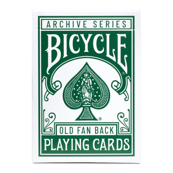 Bicycle Archive Series Old Fan Back 1885 Playing Cards, Poker Size Standard Index