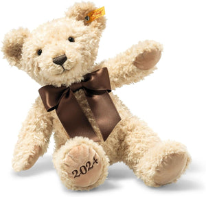 Steiff Cozy Year Bear 2024, Teddy Bear Plush Stuffed Animal Toy, 13"