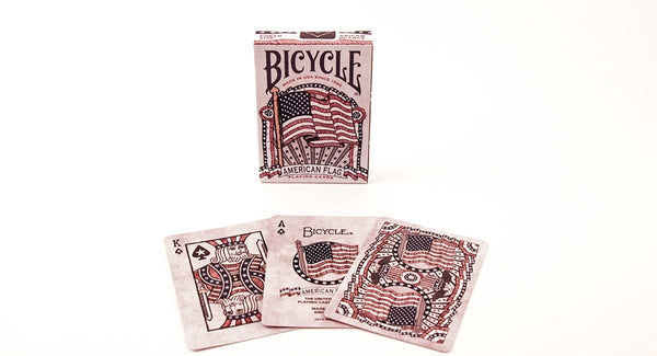 Bicycle American Flag Playing Cards, Poker Size Standard Index, 2-Pack