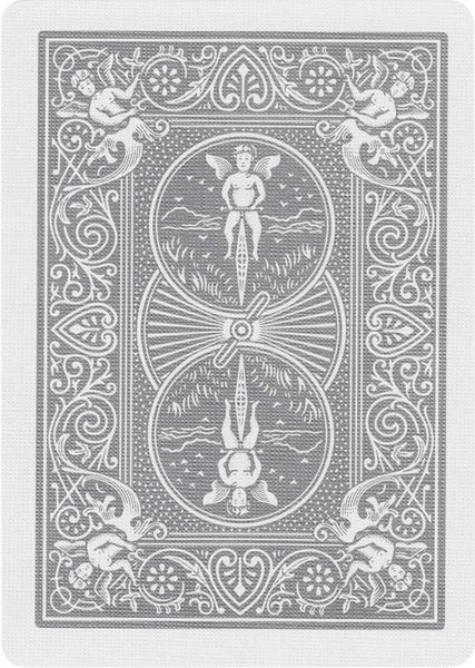 Bicycle Rider Back Silver Playing Cards, Poker Size Standard Index, Classic Deck of Cards for Poker, Blackjack, Family Game Night, Card Games & Magic Tricks