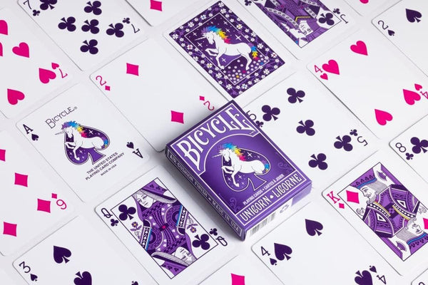 Bicycle Unicorn Playing Cards, Poker Size Standard Index, 1 Deck