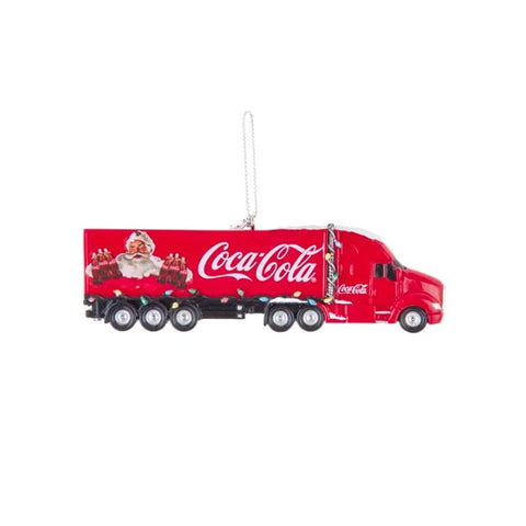 Kurt S. Adler Coca-Cola Semi Truck Christmas Ornament CC2204