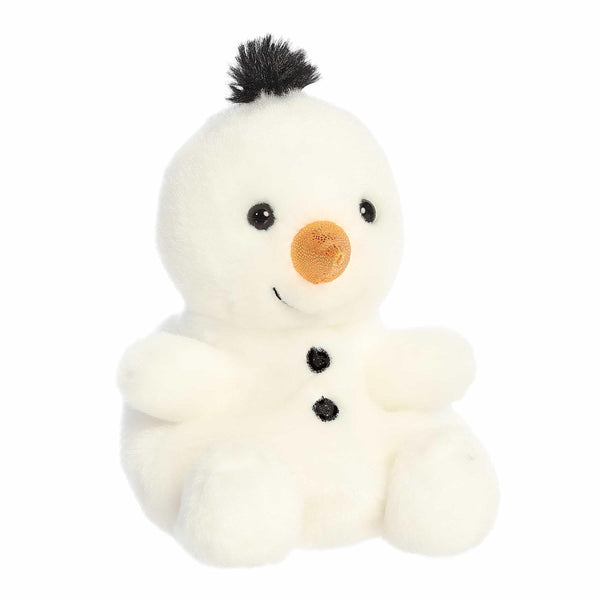 Aurora® Festive Palm Pals™ Freeze Snowman™ Stuffed Animal - Fun Collectible Plush for Kids and Adult Collectors - Perfect for Holiday Decorations or Gifts - White 5 Inches