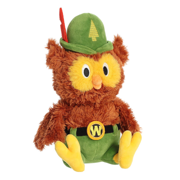 Aurora® Official Licensed U.S. Forest Service Woodsy Plush Stuffed Animal - Soft and Cuddly Toy for Imaginative Play - Perfect for Kids, Nature Lovers, and Woodland-Themed Decor - Brown 10 Inches