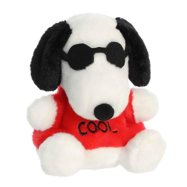 Aurora® Timeless Peanuts® Palm Pals™ Joe Cool Stuffed Animal - Classic Characters - Lasting Memories - White 5 Inches