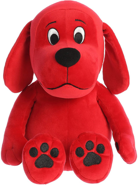 Aurora® Sitting Clifford® Stuffed Animal - Childhood Nostalgia - Lasting Companionship - Red 14 Inches