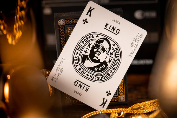 theory11 Notorious B.I.G. Forever The King Luxury Playing Cards, Poker Size Standard Index