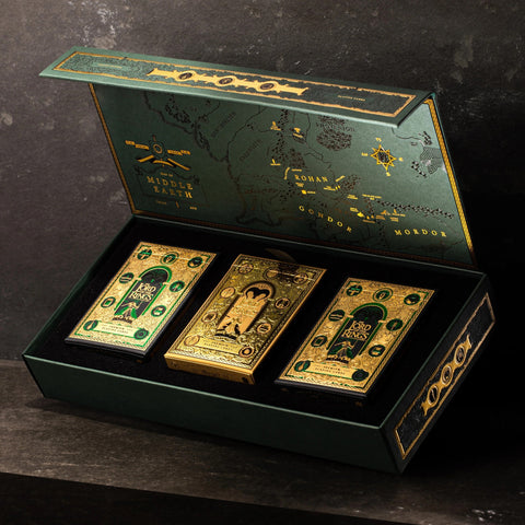 theory11 Lord of the Rings Box Set - Four Deck Premium Playing Cards Collection