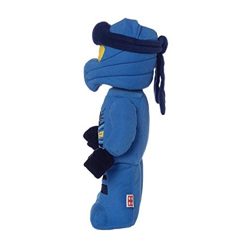 Manhattan Toy LEGO NINJAGO Jay Blue Ninja Warrior 13" Plush Minifigure Character