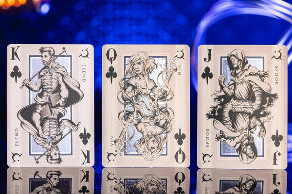 Kings Wild Project Brandon Sanderson's Mistborn Playing Cards - Officially Licensed Premium Collectible Deck by Jackson Robinson, Standard Edition, Poker Size Custom Index