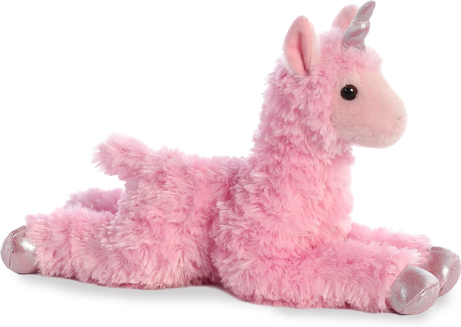 Aurora - Flopsie - 12" Llamacorn, Pink