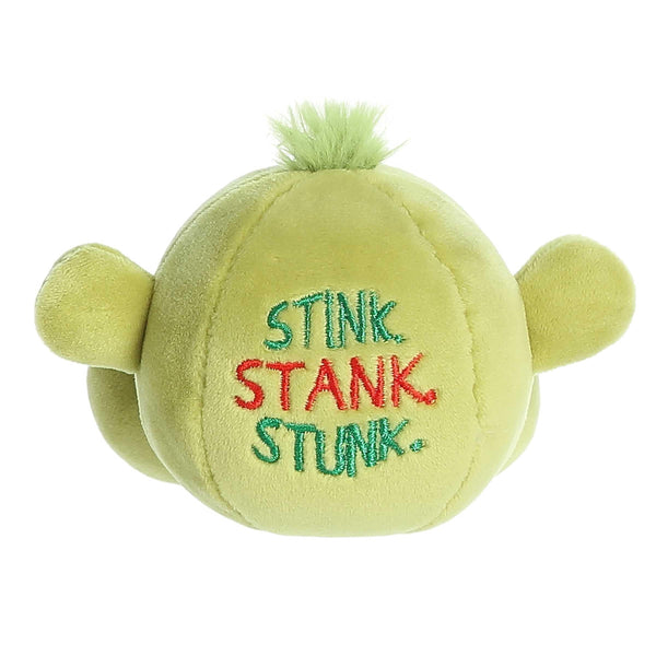 Aurora® Whimsical Dr. Seuss™ Stress Ball Grinch: Stink Stank Stunk Stuffed Animal - Magical Storytelling - Officially Licensed - Green 3.5 Inches