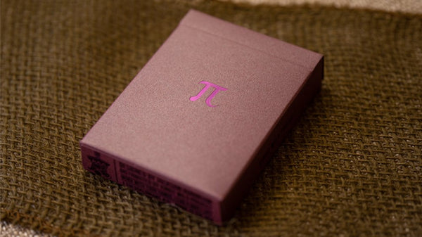 Kings Wild Project Plum Pi Luxury Playing Cards, Pi Slice Series Vol. 1 Standard Edition Collectible Poker Deck