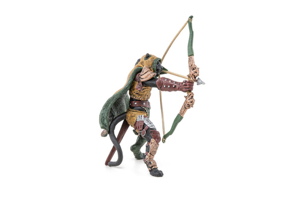 Papo - Mutant Panther Figure with Bow and Arrows - Hand Painted Fantasy Animal Warrior Toy for Kids Age 3+ - 9 cm - Durable Plastic - Medieval Creature Fantasy Collection - 36039