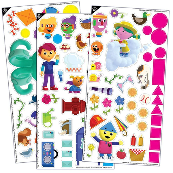 Colorforms - Picture Playset - Charlie's City - The Classic Picture Toy That Sticks Like Magic! - Ages 3+