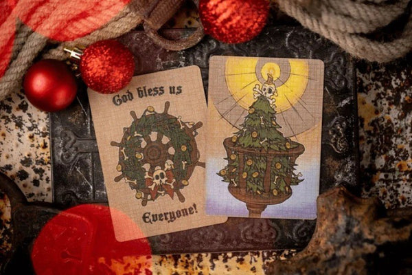 Kings Wild Project A Pirate Carol Limited Edition Playing Cards, Green Tuck