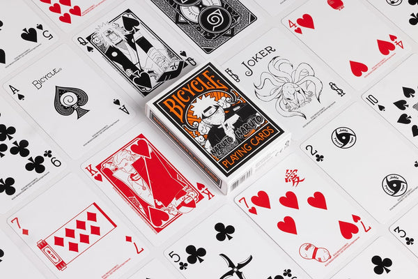 Bicycle Naruto Shippuden Anime Playing Cards, Poker Size Standard Index
