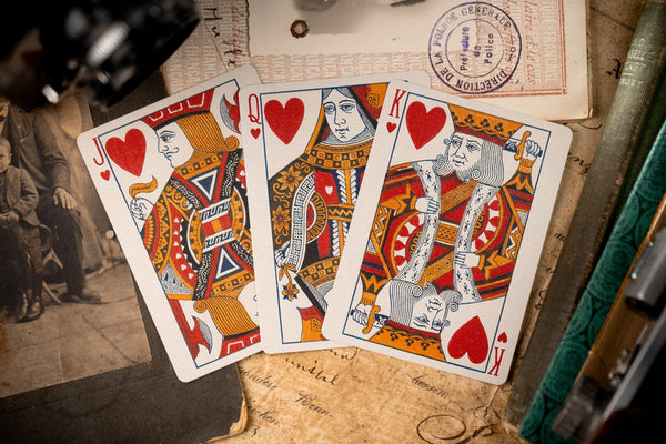 Kings Wild Project Tourists Playing Cards - Eiffel Tower Standard Edition, Poker Size, Custom Index, Paris France Collectible Deck