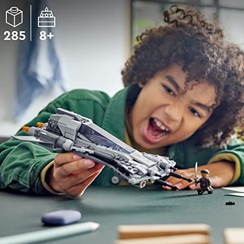 Lego Star Wars Pirate Snub Fighter 75346 Buildable Starfighter Playset Featuring Pirate Pilot and Vane Characters from The Mandalorian Season 3, Birthday Gift Idea for Boys and Girls Ages 8 and up
