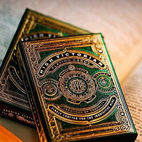 theory11 High Victorian Green Playing Cards