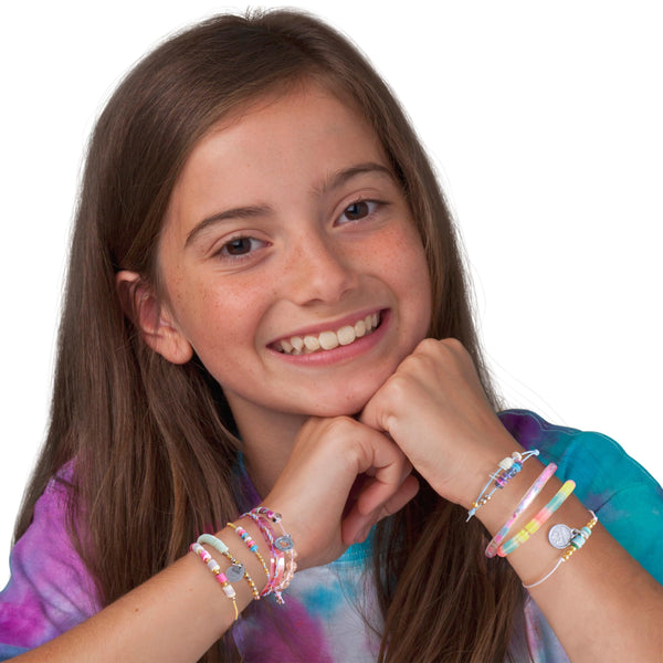 Craft-tastic Beadworks Studio Friendship Bracelet Making Kit - Kids Bracelets, Arts and Crafts, Friendship Bracelet Kit, Make 40+ Bracelets, Ages 8+