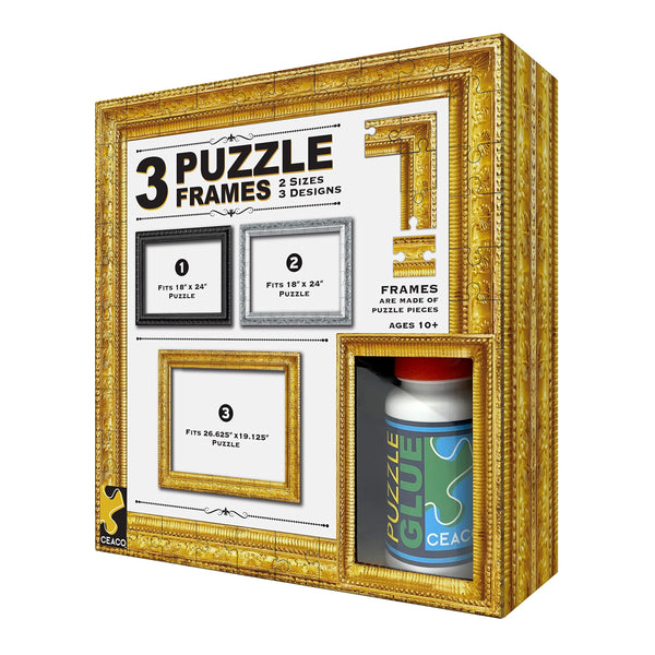 Ceaco - Puzzle Frame - 3-Pack