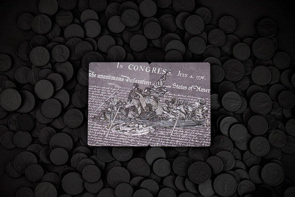 Kings Wild Project Black Reserve Note Luxury Playing Cards – Standard Edition, Poker Size, Custom Index, Collectible Deck