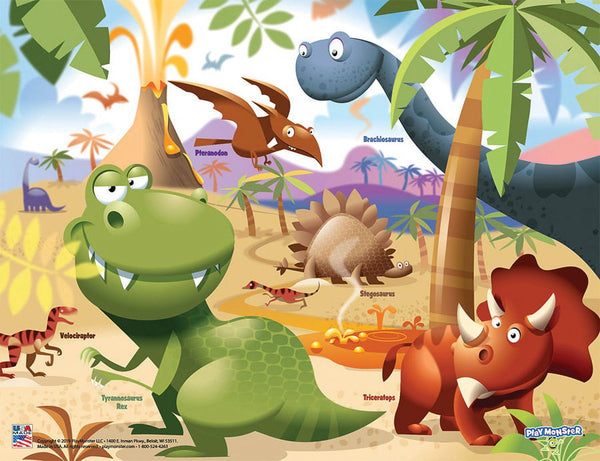 PlayMonster 8 Pack Picture Puzzle Assortment for Kids - Educational Jigsaw Puzzles, Ages 3+