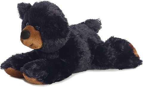 Aurora® Adorable Mini Flopsie™ Sullivan™ Stuffed Animal - Playful Ease - Timeless Companions - Black 8 Inches