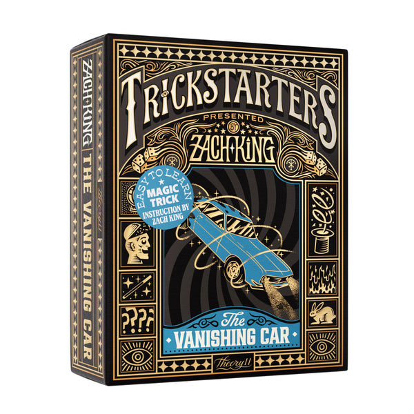 theory11 & Zach King Trickstarters Vanishing Car Magic Trick | Make a Toy Car Vanish & Reappear | Easy-to-Learn Illusion for All Ages