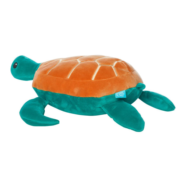 Manhattan Toy Velveteen Salty Sea Turtle Ocean Life Toy Stuffed Animal, 14.5"