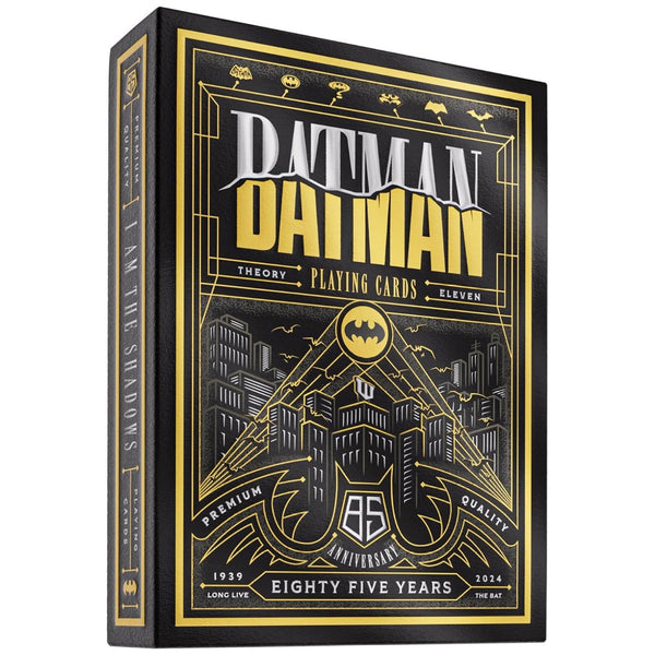theory11 Batman 85th Anniversary Premium Playing Cards, Poker Size Standard Index