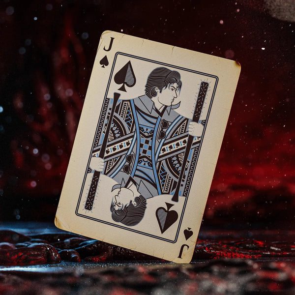 theory11 Stranger Things Hive Mind Playing Cards, Special Edition Deck, Poker Size Custom Index, Holographic Foil and Embossed Tuck Box