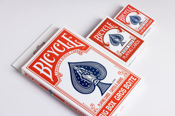 Bicycle Big Box Playing Cards - Red